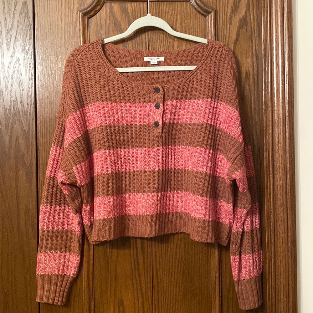 American Eagle cropped sweater women’s S